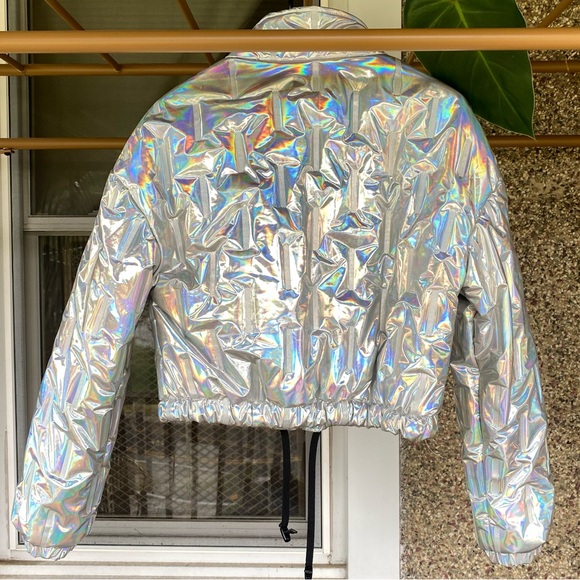 K TOÖ Holographic Puffer Jacket - Picture 5 of 10